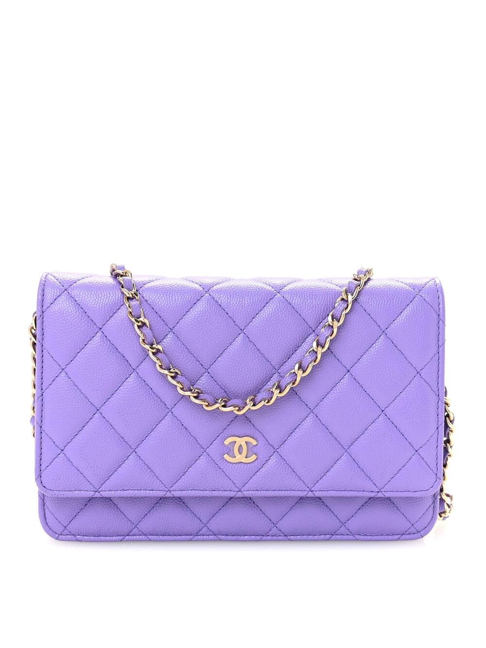 Chanel Caviar Quilted Wallet On Chain #365789C33B